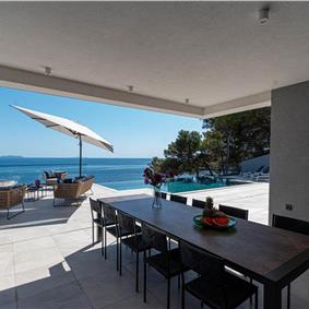 6 bedroom villa with infinity pool and sea views, Korcula Island, sleeps 12